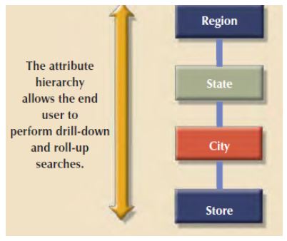 star schema_attribute hierarchy